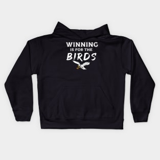 Winning is For the Birds Vintage Kids Hoodie